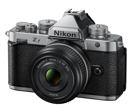 Aparat Nikon Z f srebrny + Nikkor Z 40mm f/2 SE